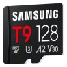 Samsung T9 | MicroSD Card | 128 GB | microSDXC | Flash memory class U3, V30, A2