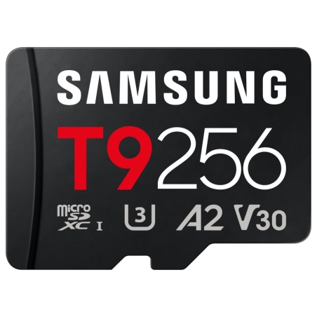 Samsung MEMORY MICRO SDXC T9 256GB/V30 MB-MH256T/WW SAMSUNG
