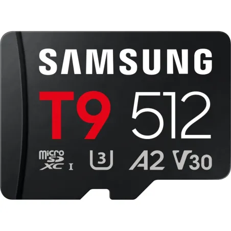 Samsung MEMORY MICRO SDXC T9 512GB/V30 MB-MH512T/WW SAMSUNG