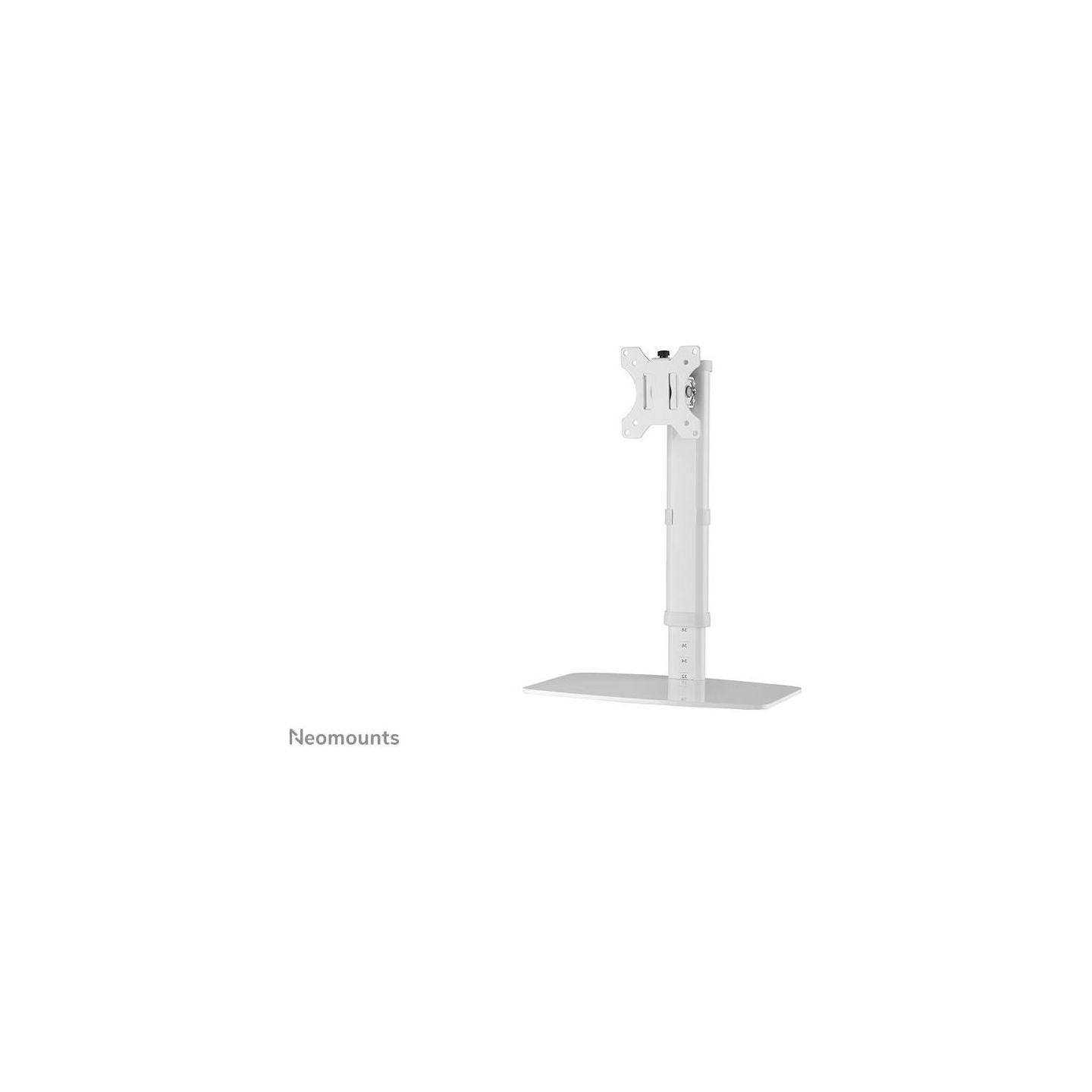 Neomounts NEWSTAR FLAT SCREEN DESK MOUNT (STAND)  10-30" WHITE
