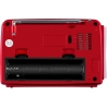 Sven Speaker SVEN SRP-150, red (3W, Bluetooth, FM/AM/SW, USB, microSD, flashlight, battery)