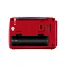 Sven Speaker SVEN SRP-150, red (3W, Bluetooth, FM/AM/SW, USB, microSD, flashlight, battery)