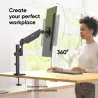 Onkron MONITOR ACC DESK MOUNT/13-34" BLACK G75-B ONKRON