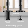 Onkron MONITOR ACC DESK MOUNT/13-34" BLACK G75-B ONKRON