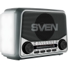 Sven Speaker SVEN SRP-150, gray (3W, Bluetooth, FM/AM/SW, USB, microSD, flashlight, battery)