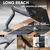 Onkron MONITOR ACC DESK MOUNT/17-45" GRAPHITE G95-G ONKRON