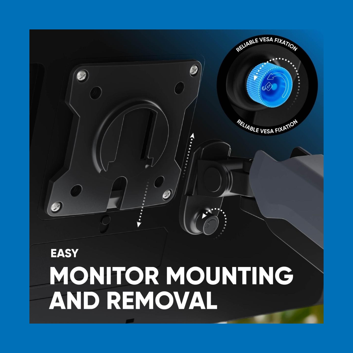Onkron MONITOR ACC DESK MOUNT/17-45" GRAPHITE G95-G ONKRON
