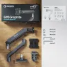 Onkron MONITOR ACC DESK MOUNT/17-45" GRAPHITE G95-G ONKRON