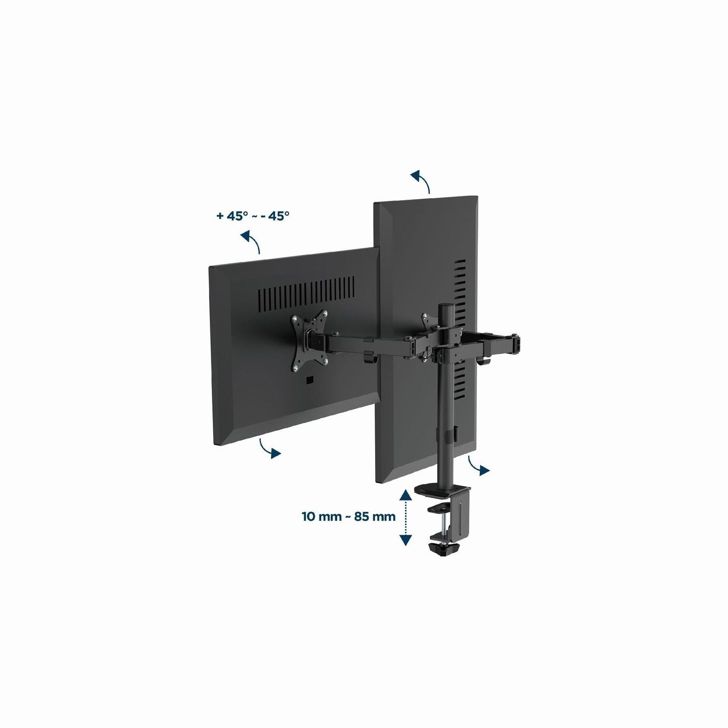 Gembird DISPLAY ACC MOUNTING ARM/17-32" MA-D2-03 GEMBIRD