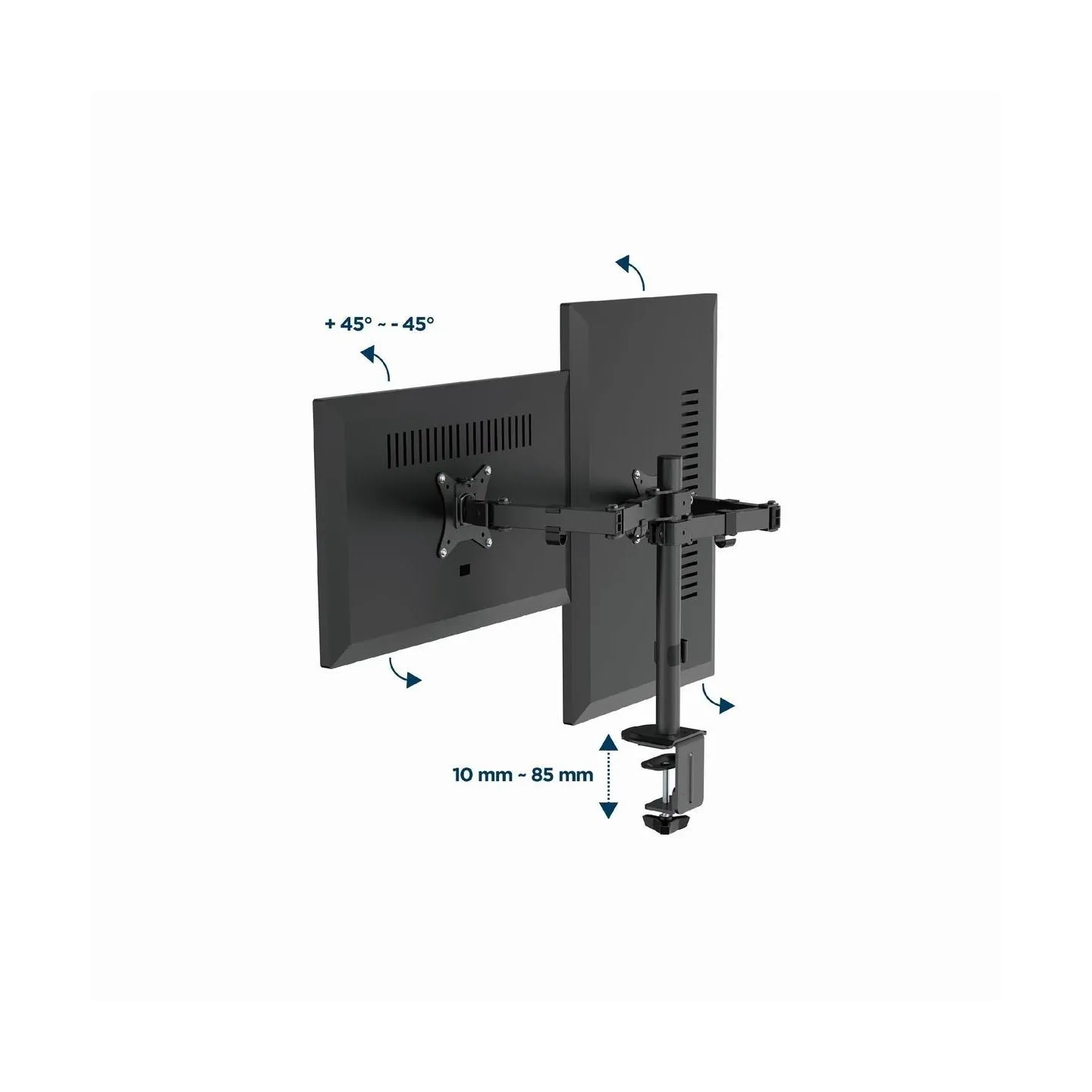 Gembird DISPLAY ACC MOUNTING ARM/17-32" MA-D2-03 GEMBIRD