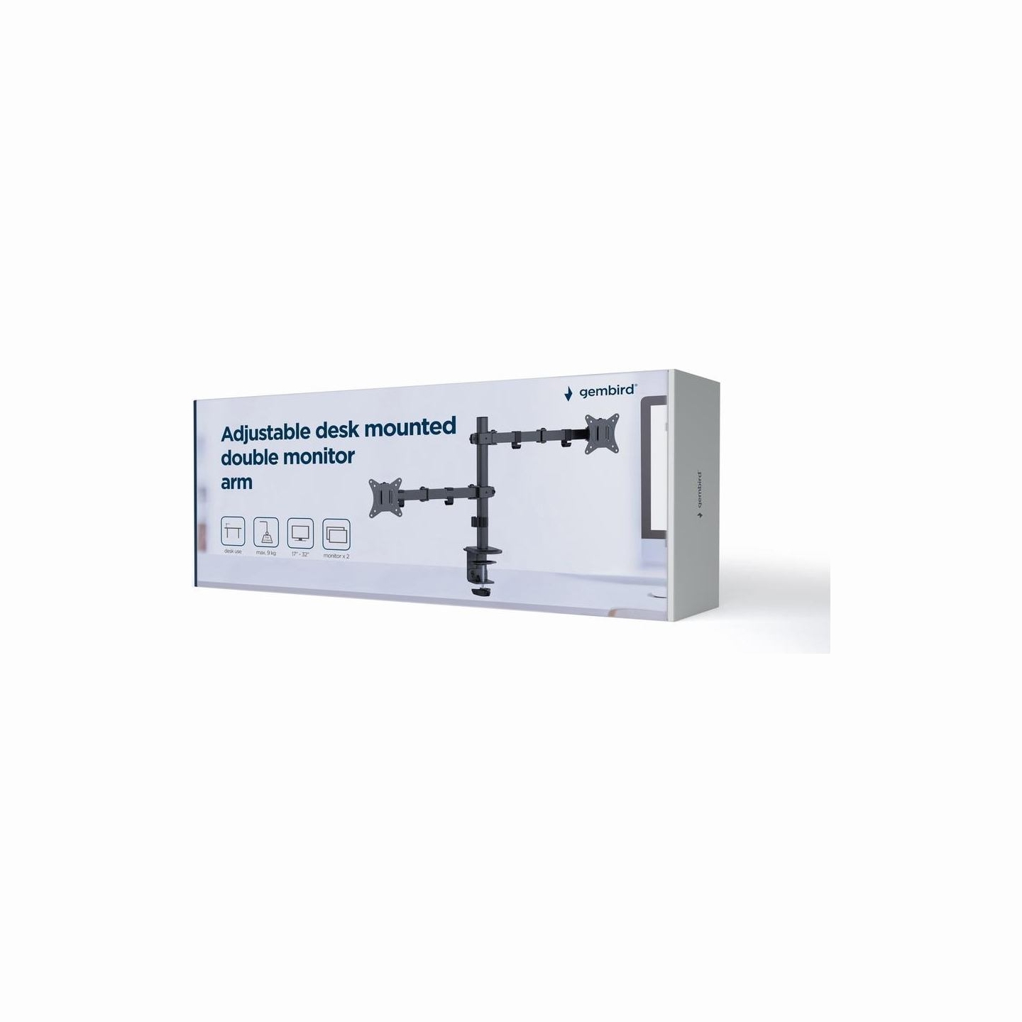 Gembird DISPLAY ACC MOUNTING ARM/17-32" MA-D2-03 GEMBIRD