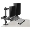 Gembird DISPLAY ACC MOUNTING ARM/NB TRAY MA-DA-03 GEMBIRD