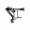 Gembird Mounting arm 2 monitors 17-32 inch 8kg