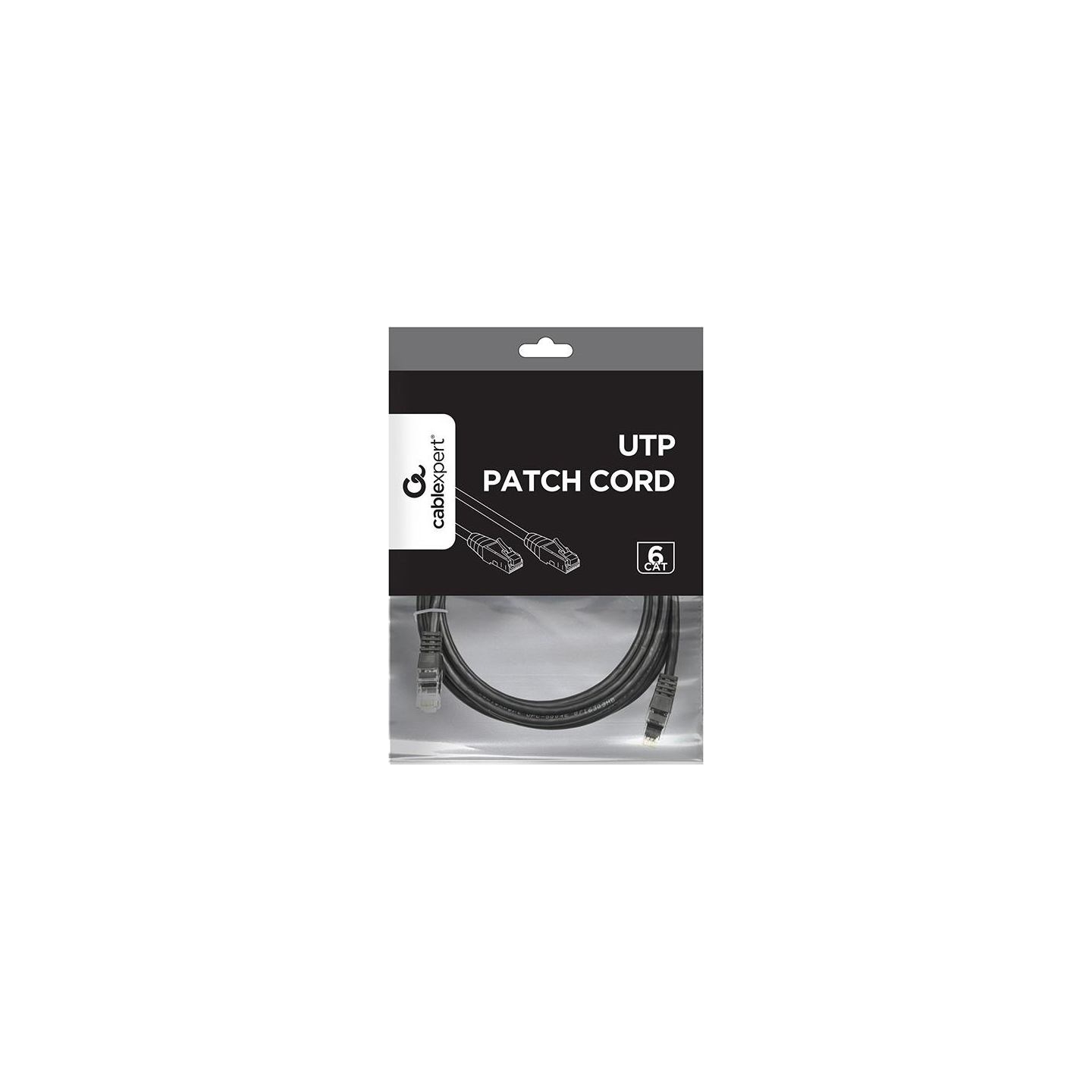 Gembird PP6U-3M/BK patchcord RJ45