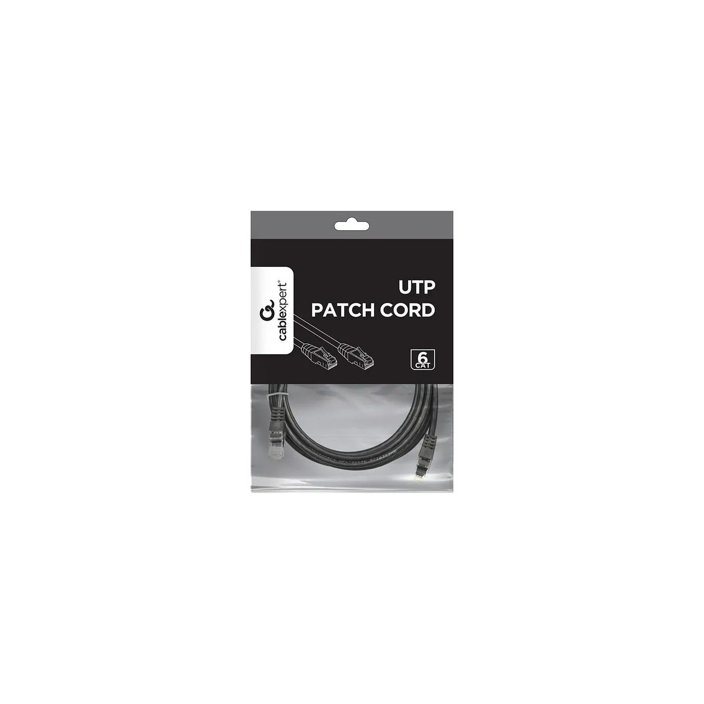 Gembird PP6U-3M/BK patchcord RJ45