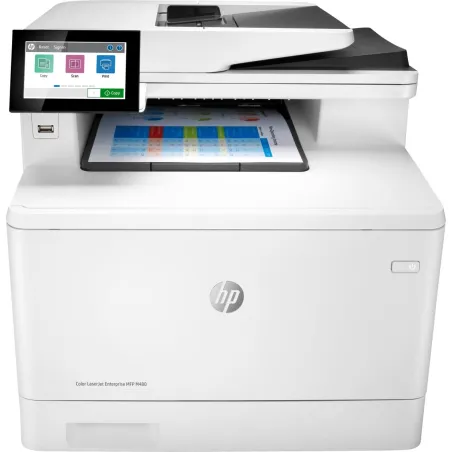 HP Color LaserJet Enterprise MFP M480f AIO All-in-One Printer - A4 Color Laser, Print/Copy/Dual-Side Scan/Fax, Automatic Documen