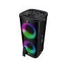 Sven Portable speaker SVEN PS-950, black, power output 2x80W (RMS), TWS, Bluetooth, IPx4, FM, USB, microSD, LED-display, lithium