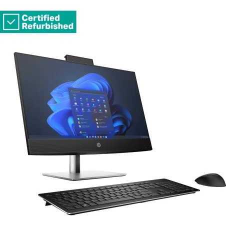 HP RENEW SILVER HP Pro 440 G9 AIO All-In-One - i5-13500T, 16GB, 256GB SSD, 23.8 FHD Touch AG, Height Adjustable, No Mouse, Win 1