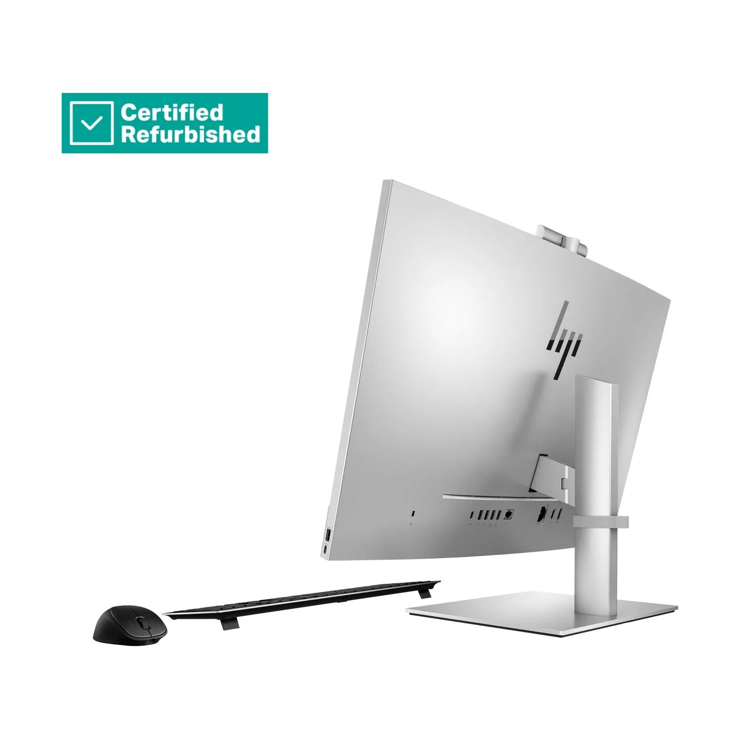 HP RENEW SILVER HP Elite 870 G9 AIO All-In-One 27 - i7-14700, 16GB, 512GB SSD, 27 FHD Non-Touch AG, Height Adjustable, DOS, 1 ye
