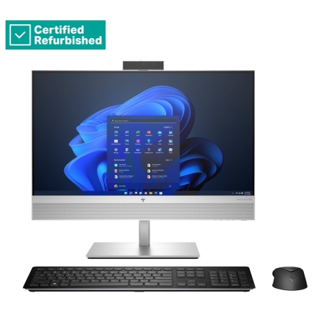HP RENEW SILVER HP Elite 840 G9 AIO All-In-One 24 - i7-14700, 16GB, 512GB SSD, 23.8 FHD Non-Touch AG, Height Adjustable, Win 11 