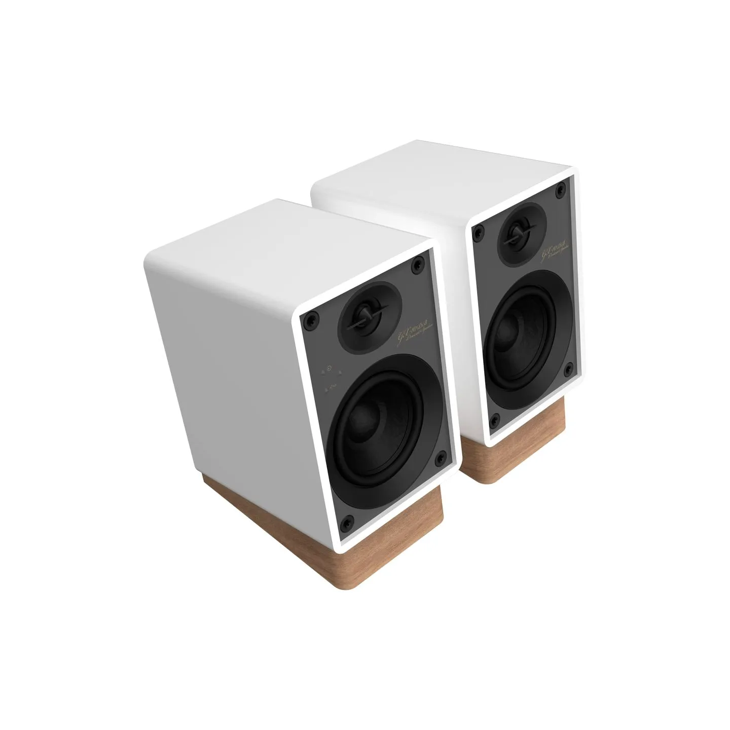 Onkyo Creator Series GX-10DB Powered Speakers, White, pair