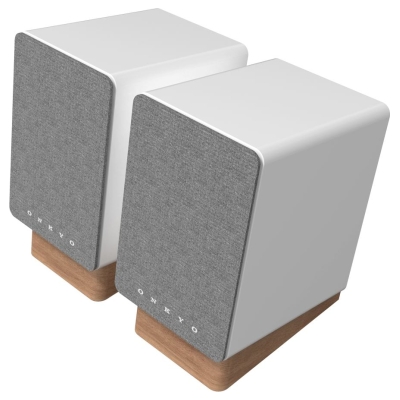 Onkyo Creator Series GX-10DB Powered Speakers, White, pair