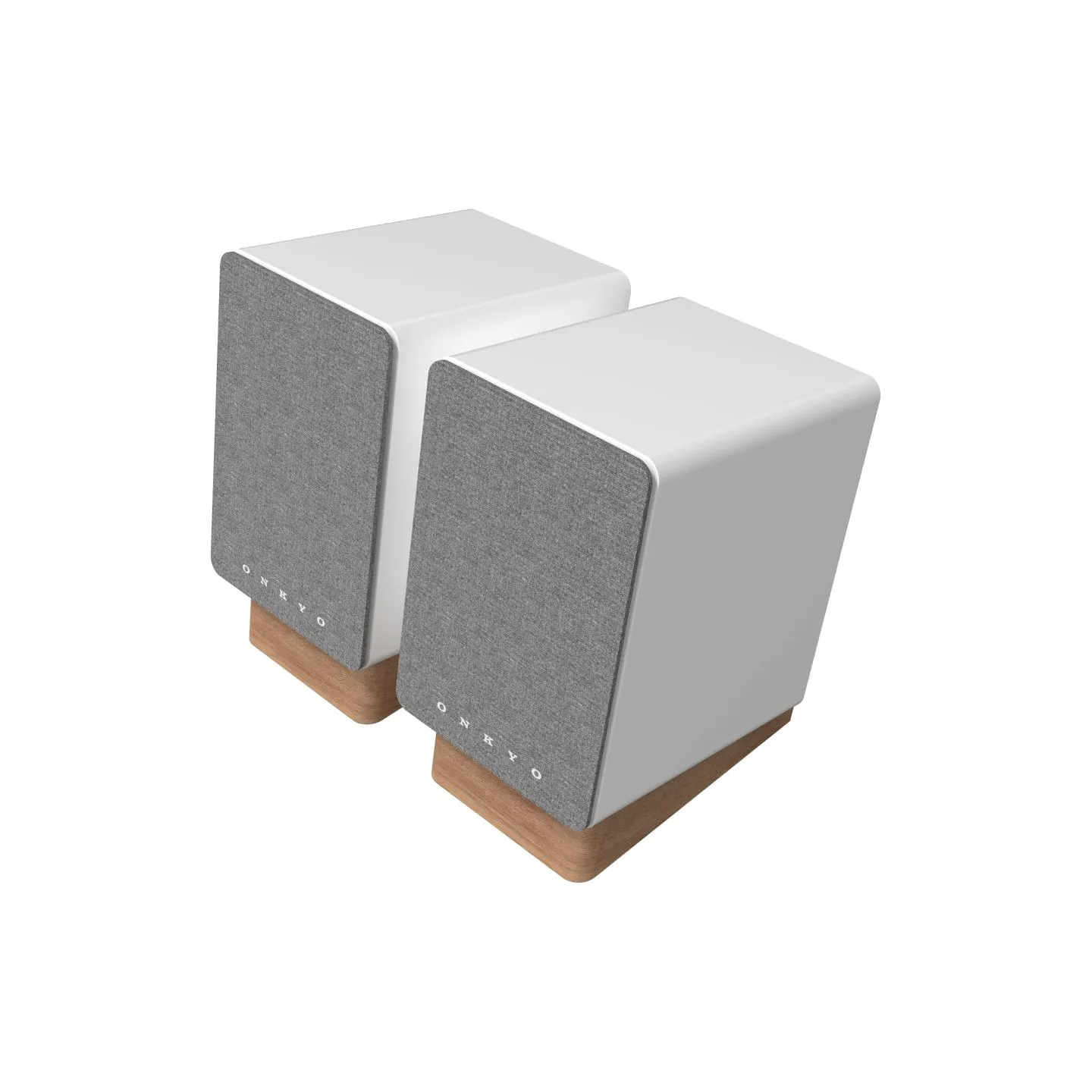 Onkyo Creator Series GX-10DB Powered Speakers, White, pair