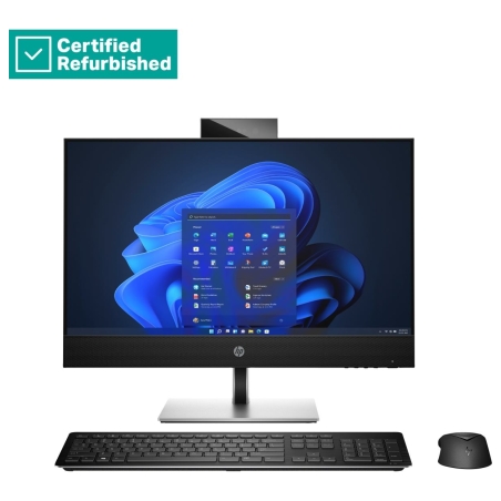 HP RENEW SILVER HP Pro 440 G9 AIO All-In-One - i5-13500T, 16GB, 512GB SSD, 23.8 FHD Non-Touch AG, Height Adjustable, USB Mouse, 