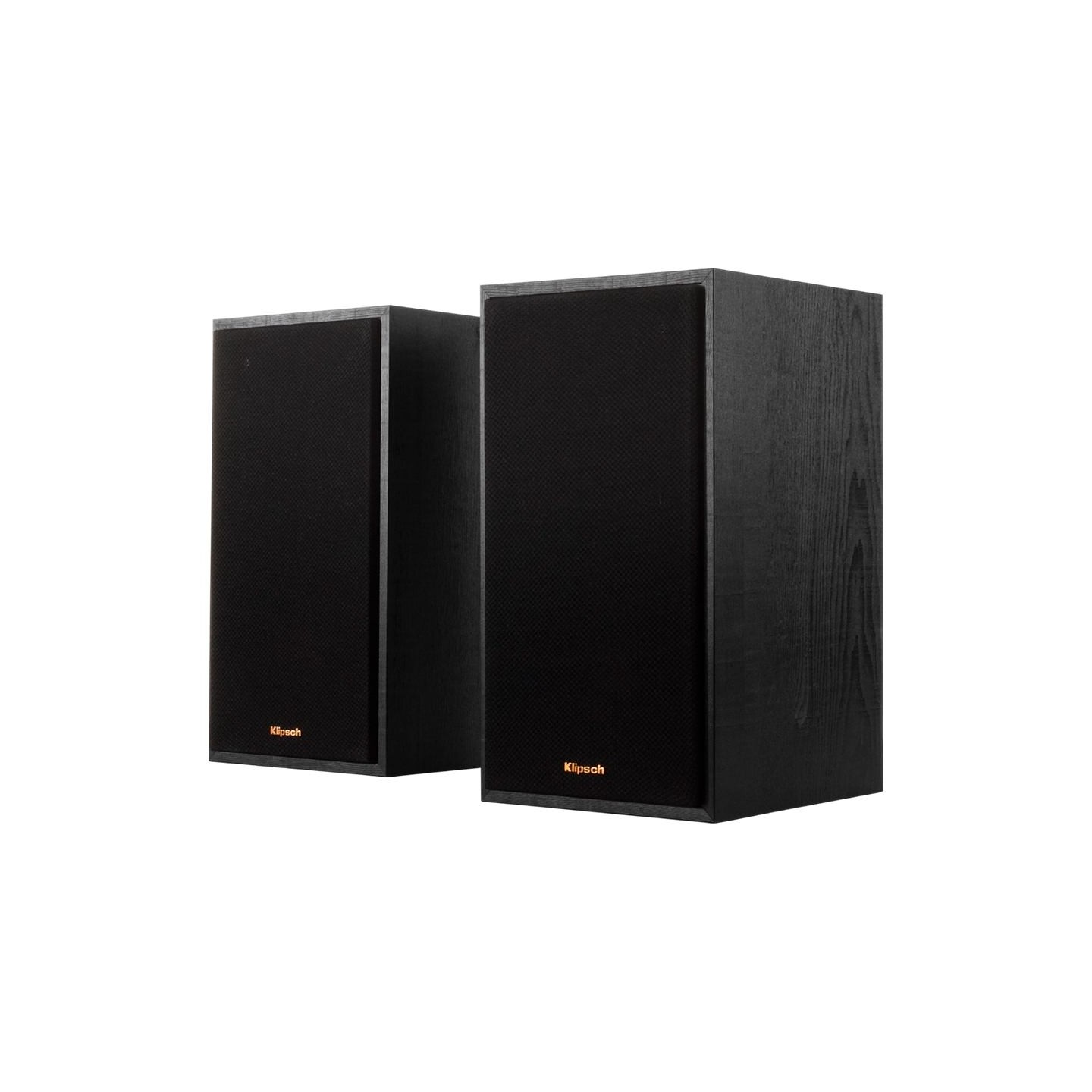 Klipsch Reference R-51PM Powered Bookshelf Speakers, Black, Pair