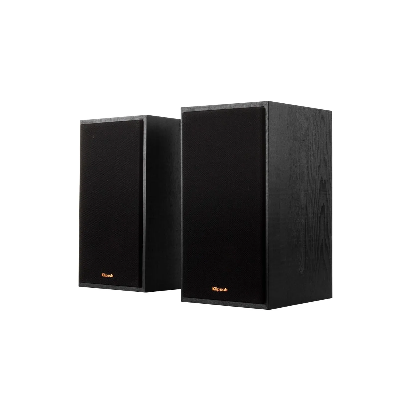 Klipsch Reference R-51PM Powered Bookshelf Speakers, Black, Pair
