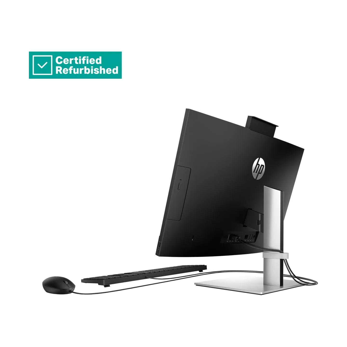 HP RENEW SILVER HP Pro 440 G9 AIO All-In-One - i5-14500T, 16GB, 512GB SSD, 23.8 FHD Non-Touch AG, Height Adjustable, DVD-RW, USB