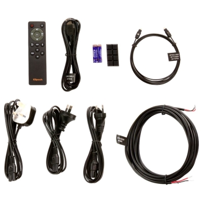 Klipsch Reference R-51PM Powered Bookshelf Speakers, Black, Pair