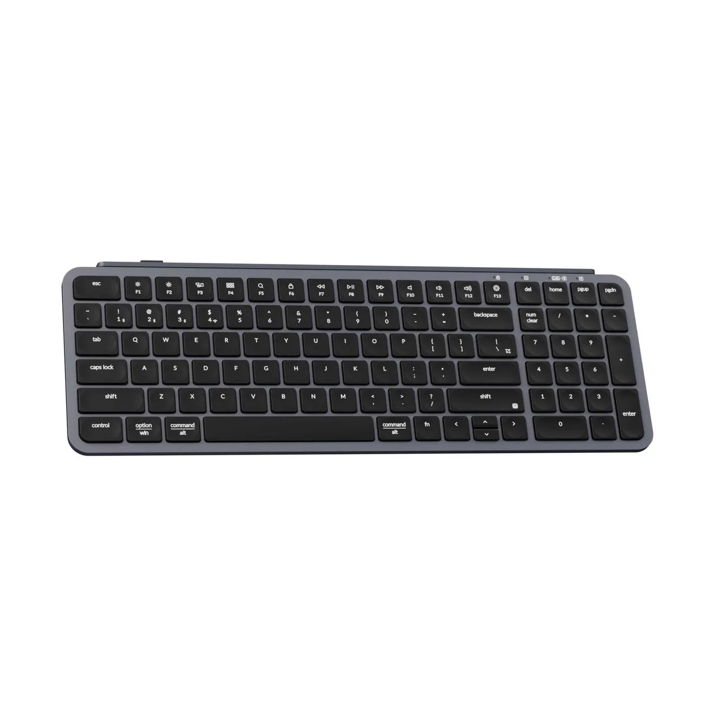 Keychron B2 Pro - US Layout - Ultra Low Profile Scissor - Space Grey Wireless Keyboard / B2P-K1