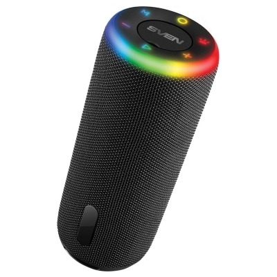 Sven Speaker 2.0 portable SVEN PS-150, black, power output 10W (2x5W) (RMS), TWS, Bluetooth, FM, USB, lithium battery 1800mA*h