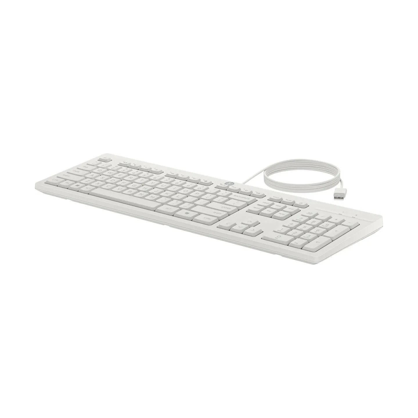 HP 225 G2 USB Wired Mouse Keyboard Combo, Copilot Key - Cashmere White - ESTONIAN / AW5S6AA#ARK