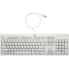 HP 225 G2 USB Wired Mouse Keyboard Combo, Copilot Key - Cashmere White - ESTONIAN / AW5S6AA#ARK