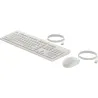 HP 225 G2 USB Wired Mouse Keyboard Combo, Copilot Key - Cashmere White - ESTONIAN / AW5S6AA#ARK