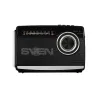 Sven Speaker SVEN SRP-155, black (3W, Bluetooth, FM/AM/SW, USB, microSD, flashlight, battery)
