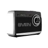 Sven Speaker SVEN SRP-155, black (3W, Bluetooth, FM/AM/SW, USB, microSD, flashlight, battery)