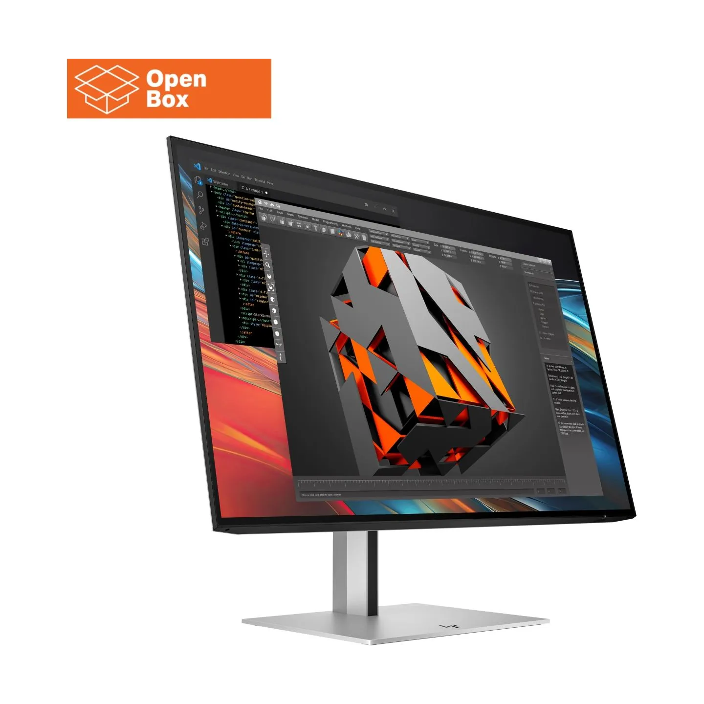 HP 724pn Series 7 Pro WUXGA Monitor - OPENBOX - 24" 1920x1200 WUXGA 350-nit 100Hz AG, IPS, HDMI/DisplayPort Daisy-Chain, 4x USB-