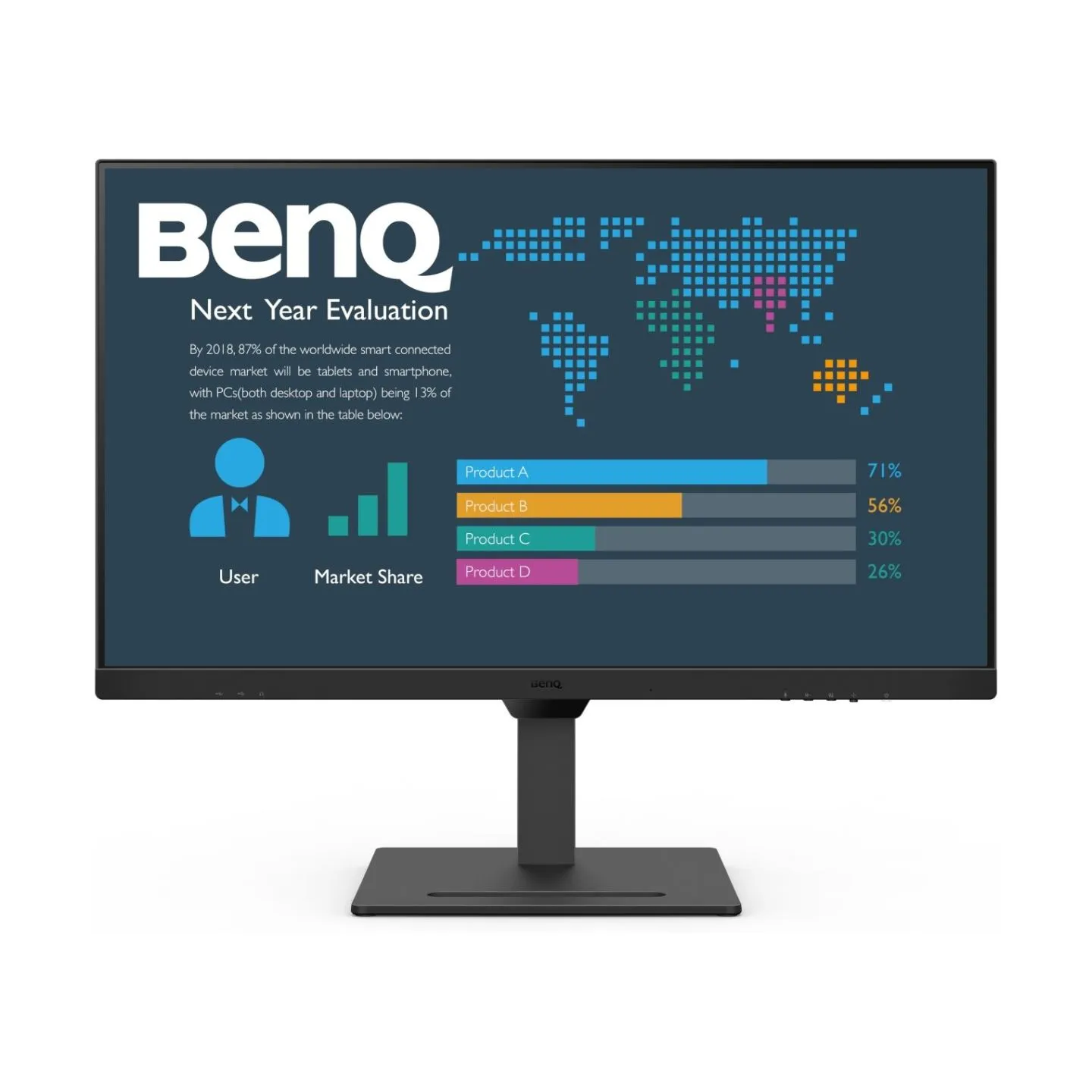 Benq Monitor 31.5 inches BL3290QT 2K 4ms/IPS/75HZ/HDMI/Black