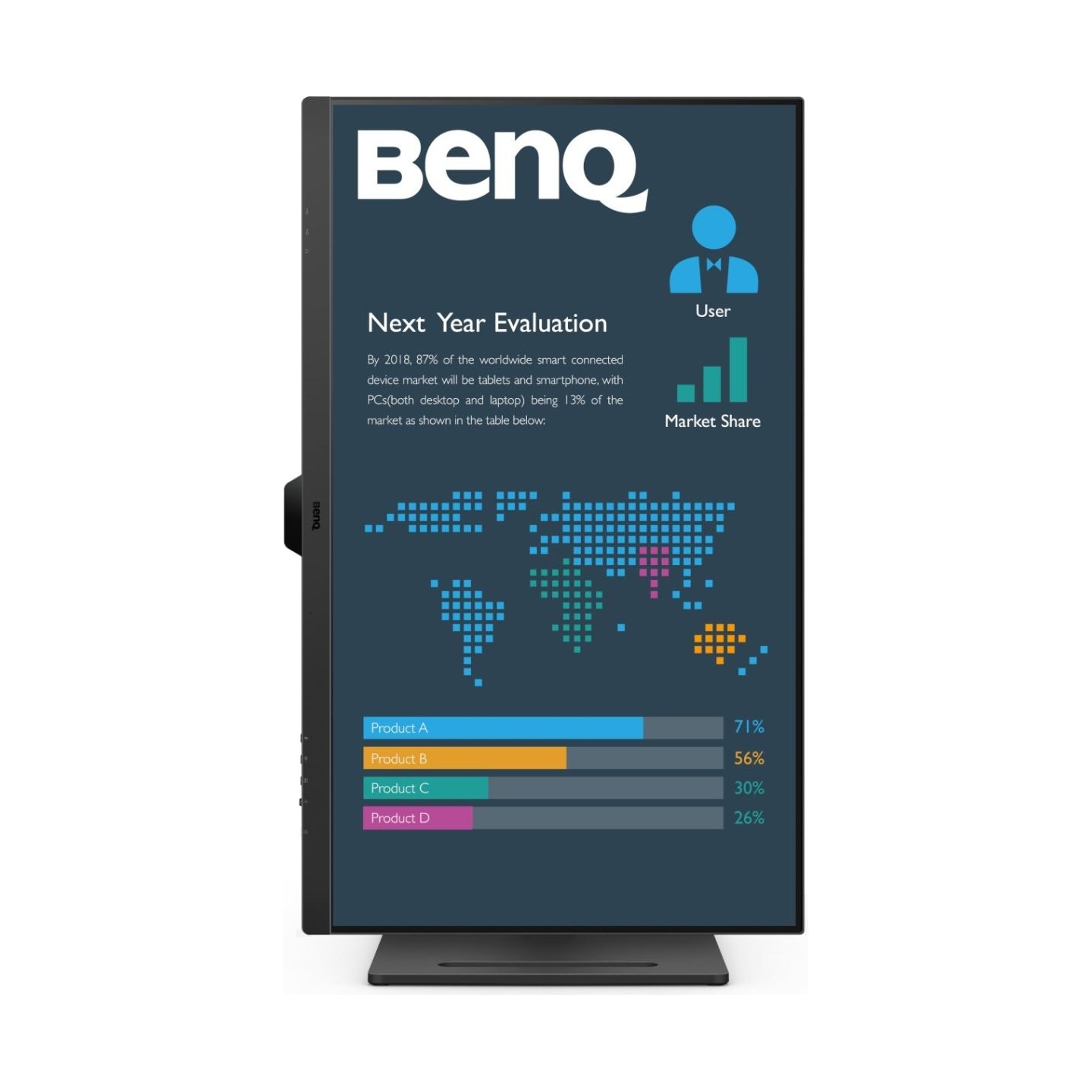 Benq BL3290QT 31.5inch WQHD IPS 16:9 5ms 350cd/m2 HDMI DP USB matt black / 9H.LLMLA.TPE