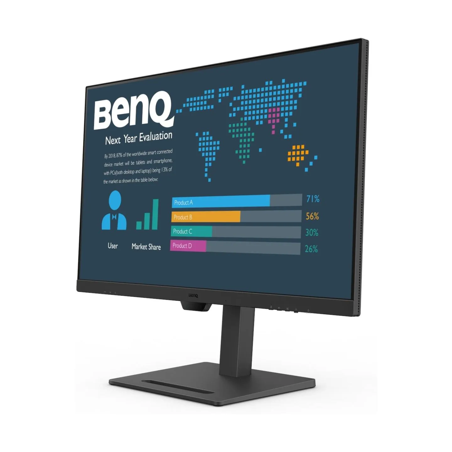 Benq BL3290QT 31.5inch WQHD IPS 16:9 5ms 350cd/m2 HDMI DP USB matt black / 9H.LLMLA.TPE