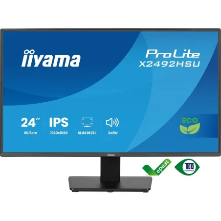 Iiyama 24” IPS Full HD panel with 4-side slim bezel  / X2492HSU-B1