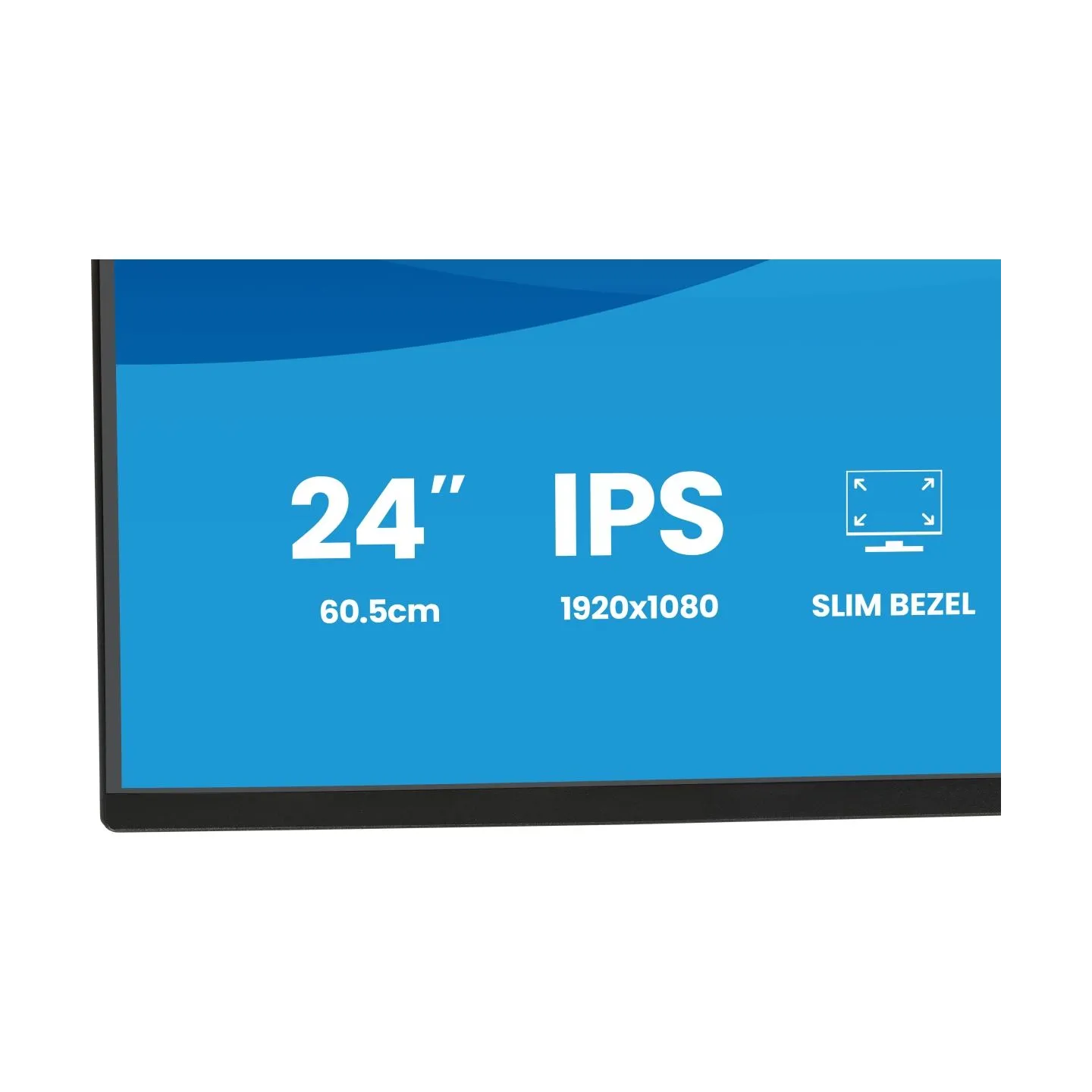 Iiyama 24” IPS Full HD panel with 4-side slim bezel  / X2492HSU-B1