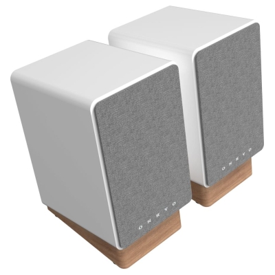 Onkyo Creator Series GX-30ARC Powered Speakers, White, pair