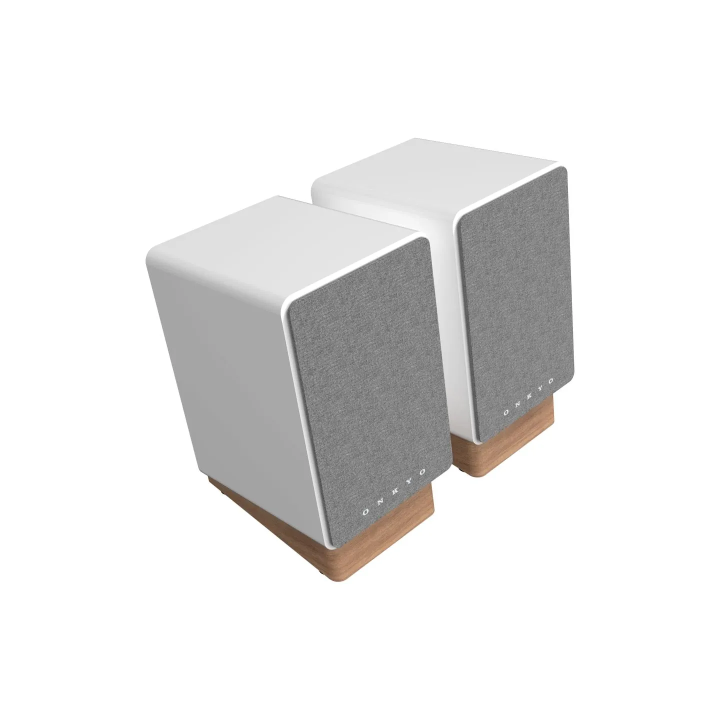 Onkyo Creator Series GX-30ARC Powered Speakers, White, pair