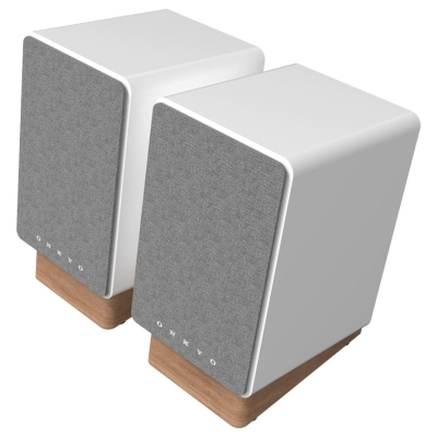 Onkyo Creator Series GX-30ARC Powered Speakers, White, pair