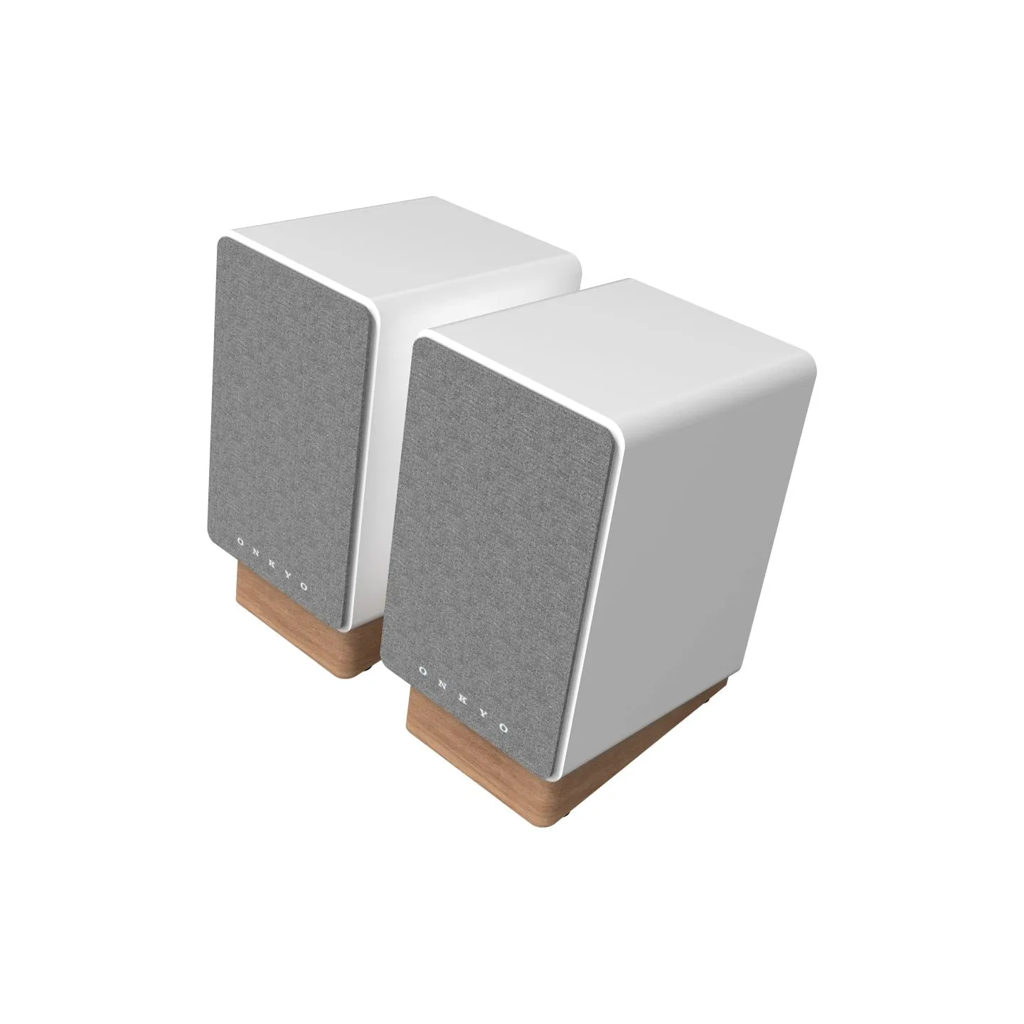 Onkyo Creator Series GX-30ARC Powered Speakers, White, pair