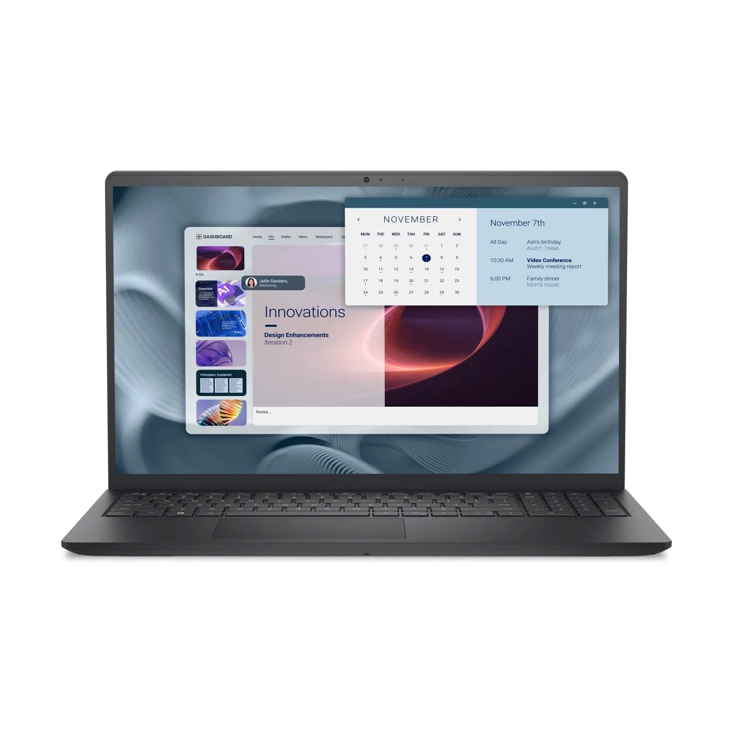 Dell Pro 15 Essential PV15250/ i5-1334U/8GB/512GB SSD/15.6" FHD/FgrPr/WLAN + BT/ US Kb/W11 Pro/Carbon Black/ 3yrs Prosupport / P